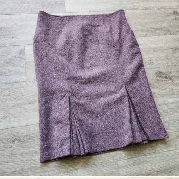 Tweed blend retro pencil skirt - Picture 2 of 4